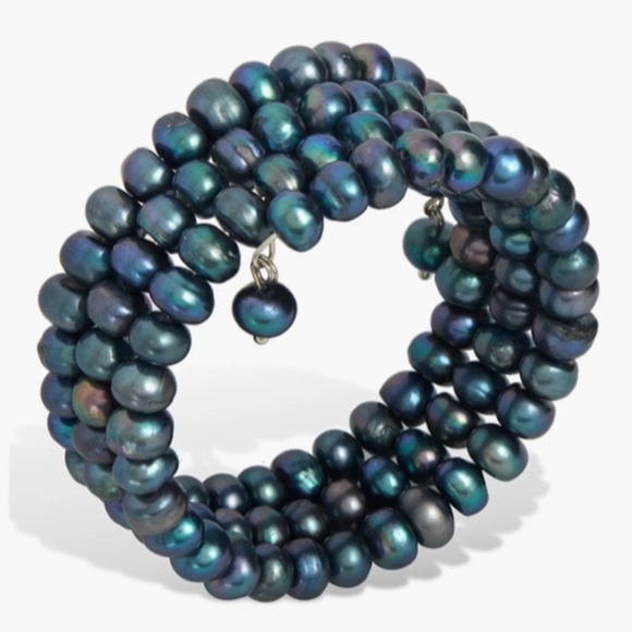 Freshwater Peacock 6-7mm Pearl Wrap Bracelet from SAVVY CIE JEWELS - Picture 1 of 5